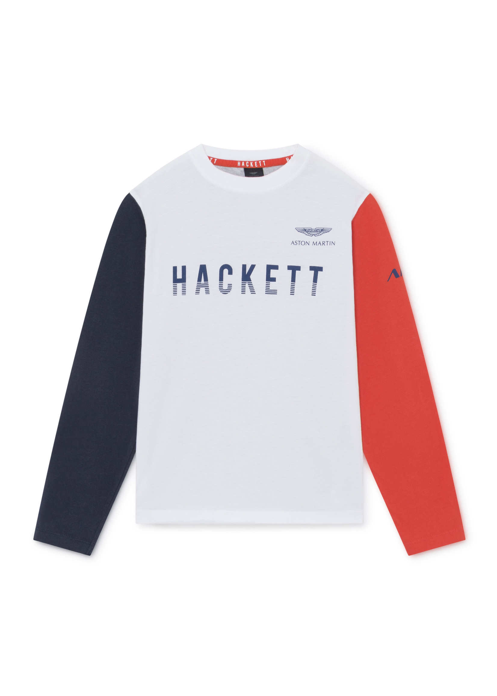 Hackett AMR MULTI LS Y WHITE/MULTI