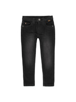Boboli Boboli Denim stretch trousers for boy BLACK 590048