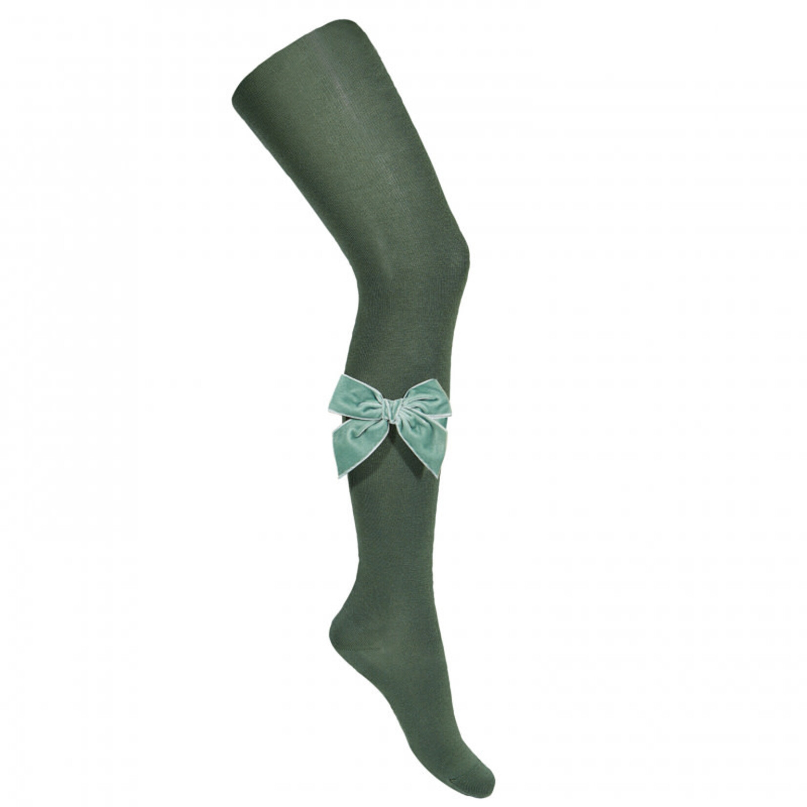 Condor Condor maillot groene met fluwelen strikken