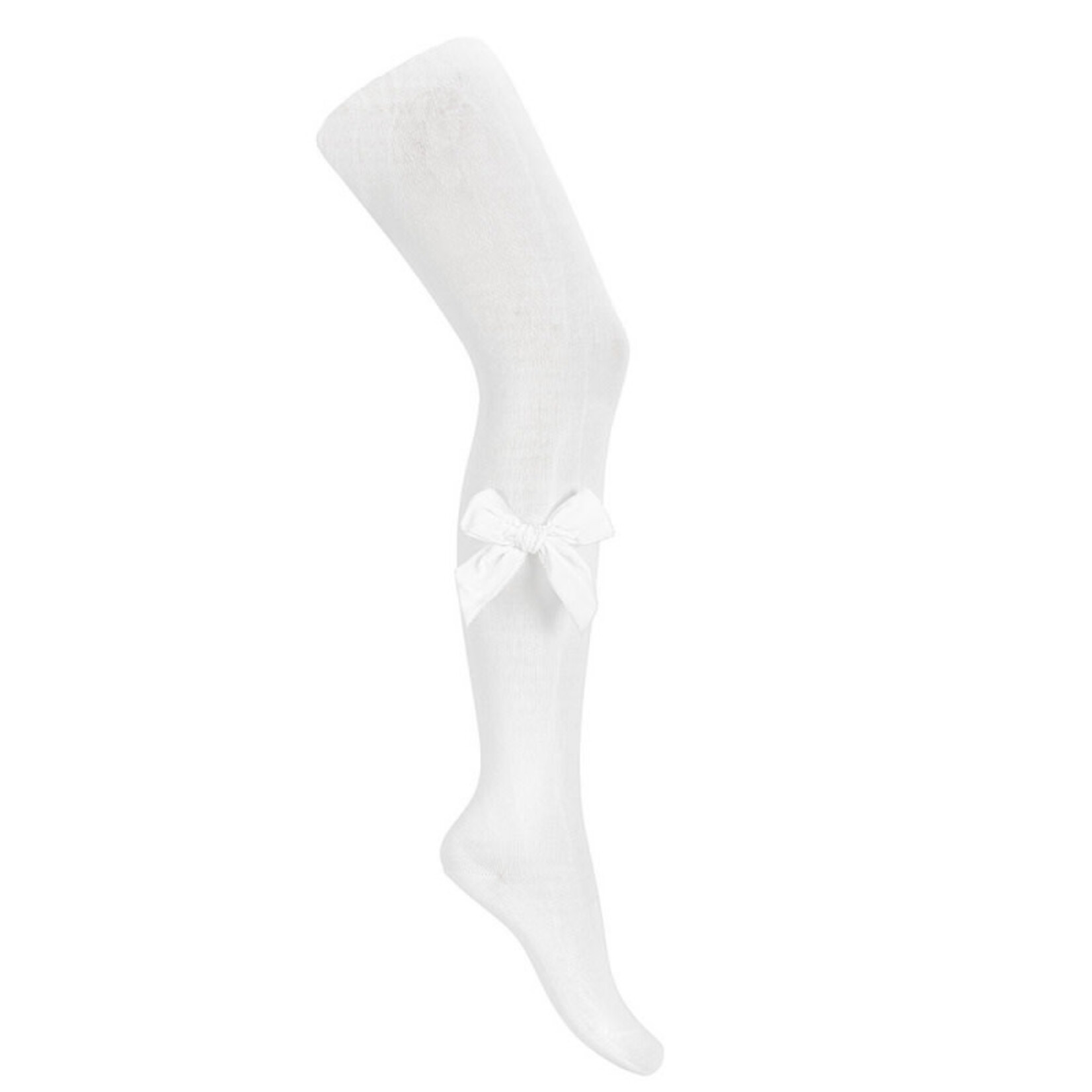 Condor Condor Maillots wit met fluwelen strikken