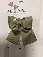 Meia Pata Meia Pata Strik met parel beige maat S