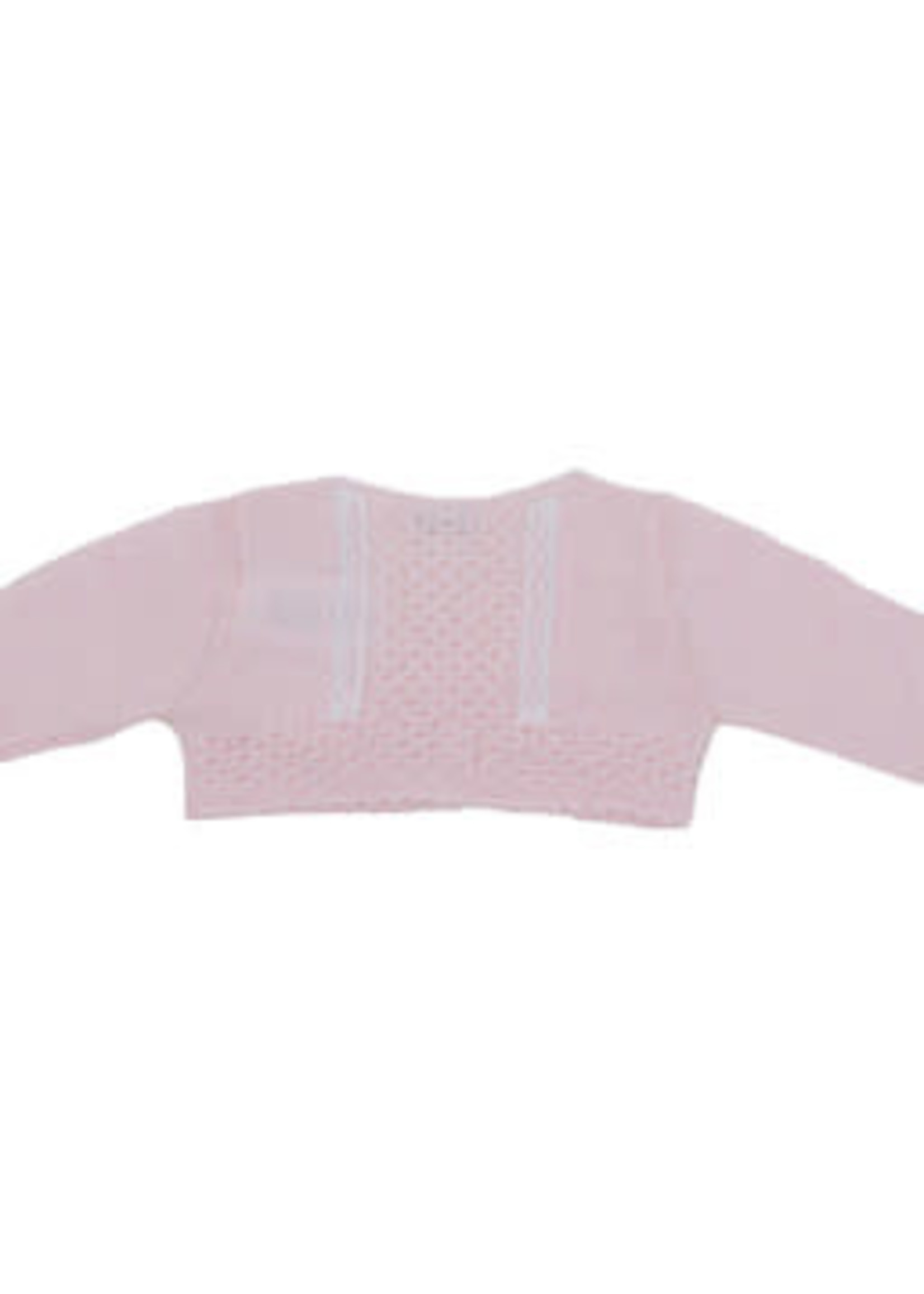 Dr Kid Short Cardigan (Newborn) 252-Rosa Bebé-DK124