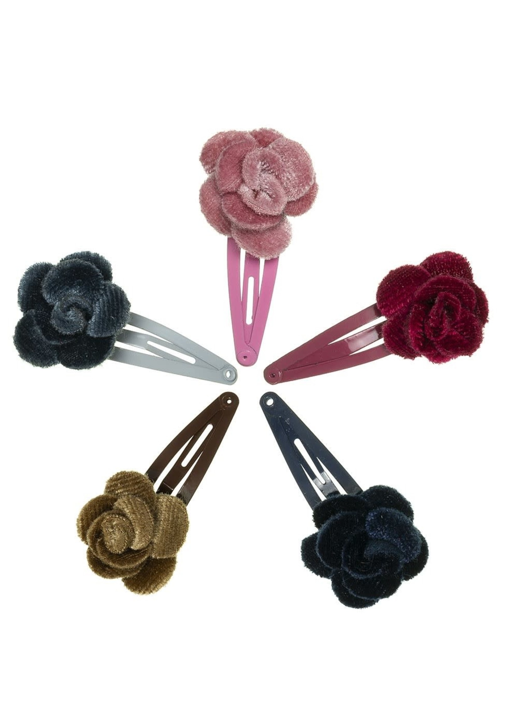 Siena Siena Knipje grijs met roos