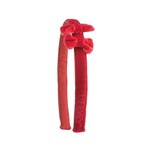 Siena Siena fluwelen  diadeem met strikjes rood