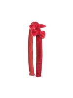 Siena Siena fluwelen  diadeem met strikjes rood