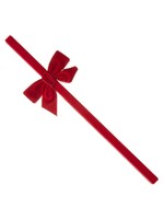 Siena Siena haarband  rood  fluweel met strik