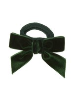 Siena elastiek  groen met fluwelen strik