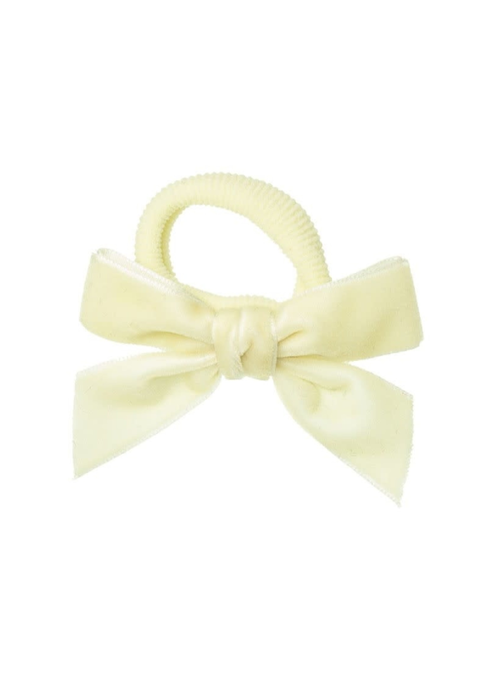 Siena Siena elastiek  off white met fluwelen strik