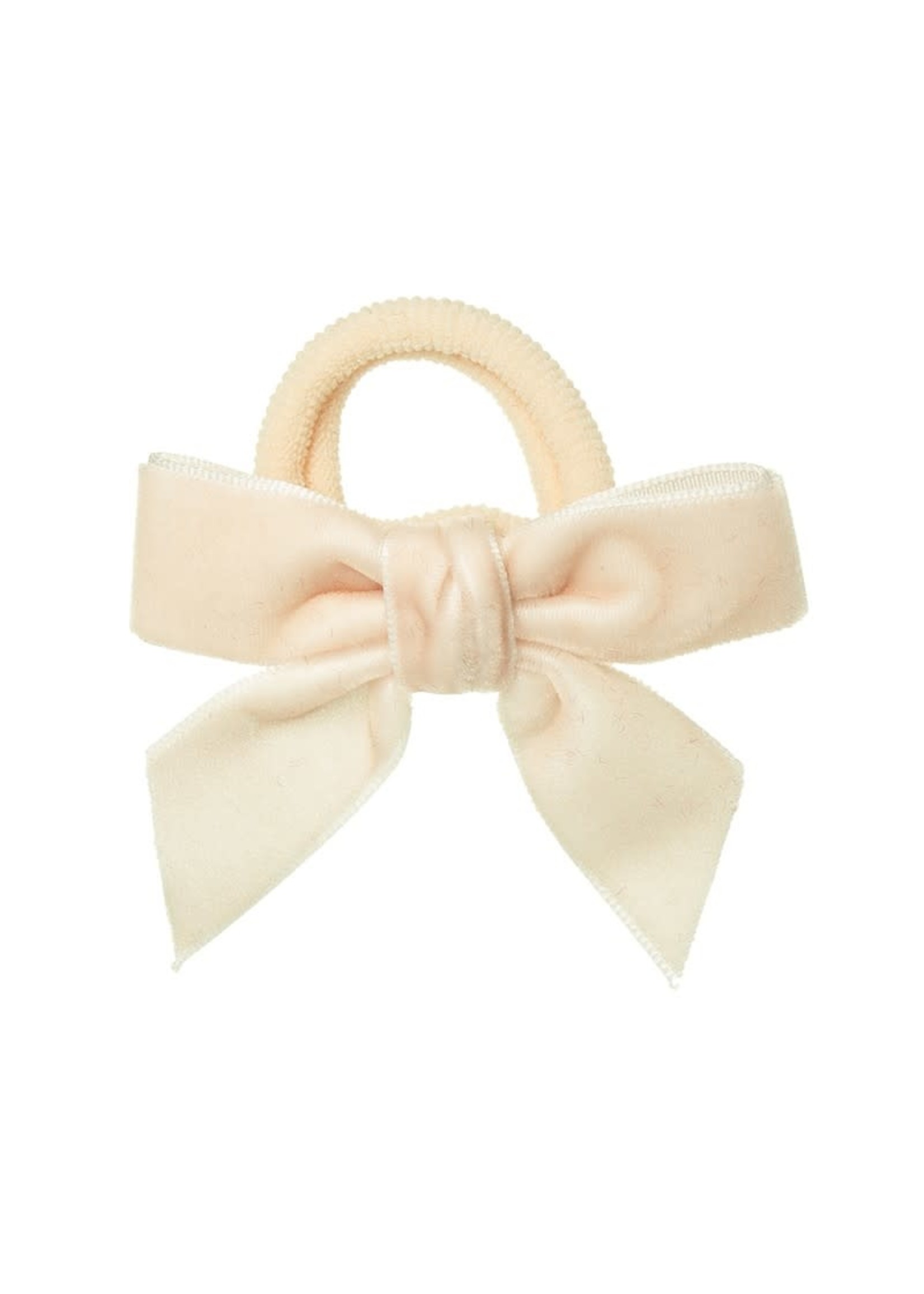 Siena Siena elastiek  roze met fluwelen strik