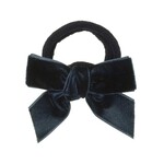 Siena Siena elastiek  donkerblauw met fluwelen strik