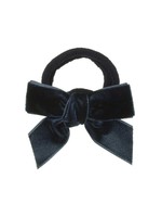 Siena Siena elastiek  donkerblauw met fluwelen strik