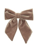 Siena Siena fluwelen strik groot  oudroze