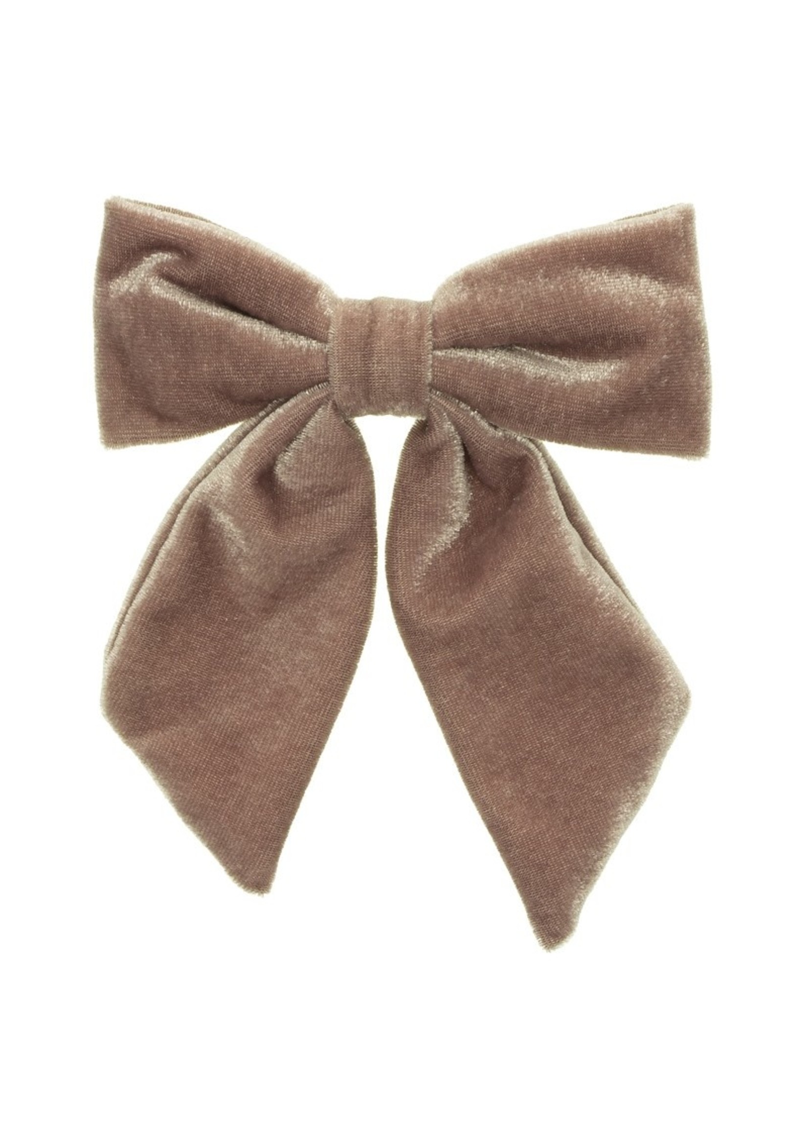 Siena Siena fluwelen strik groot  oudroze