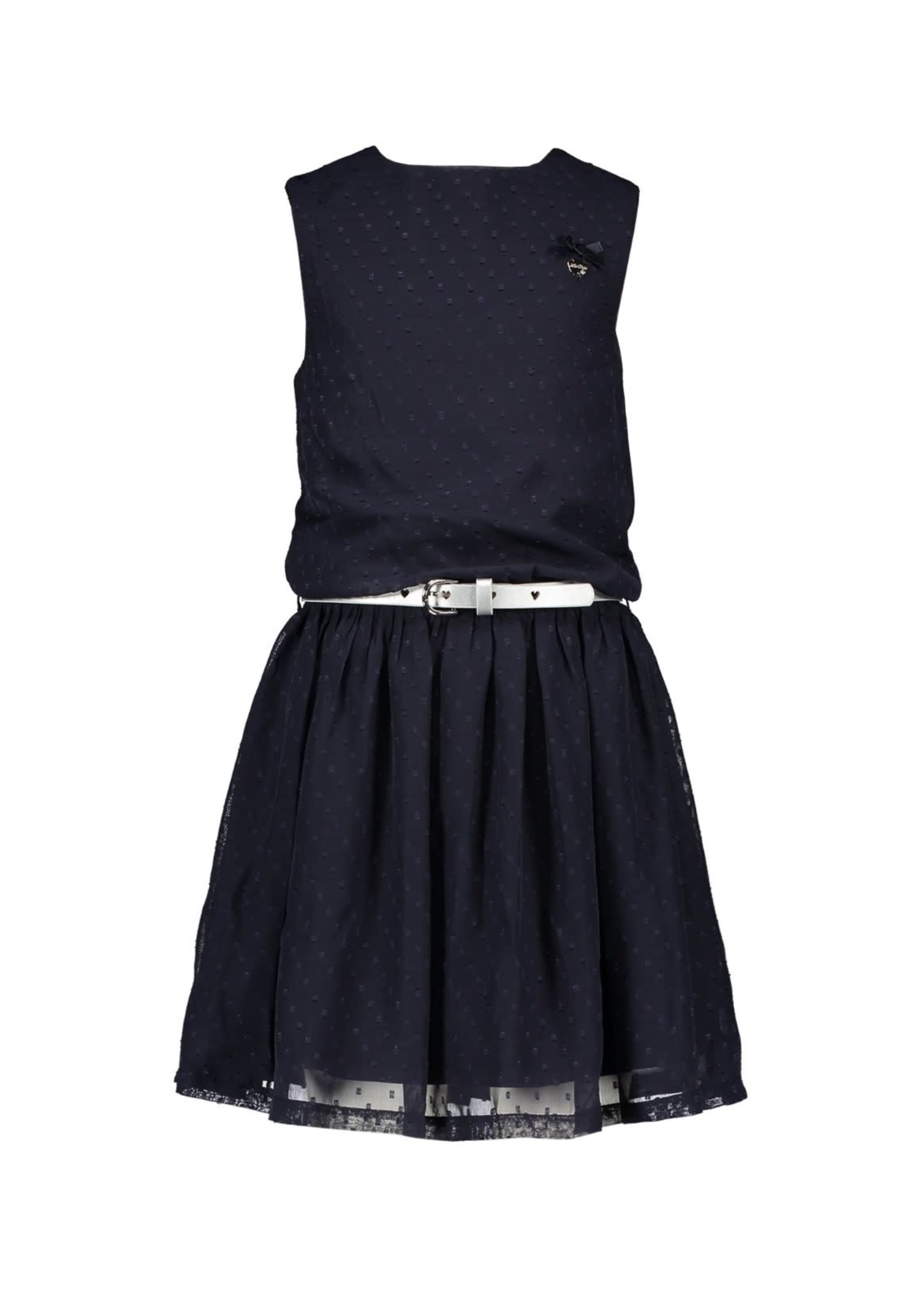 Le Chic Le Chic dress "Classic Dots" C012-5818 Blue Navy