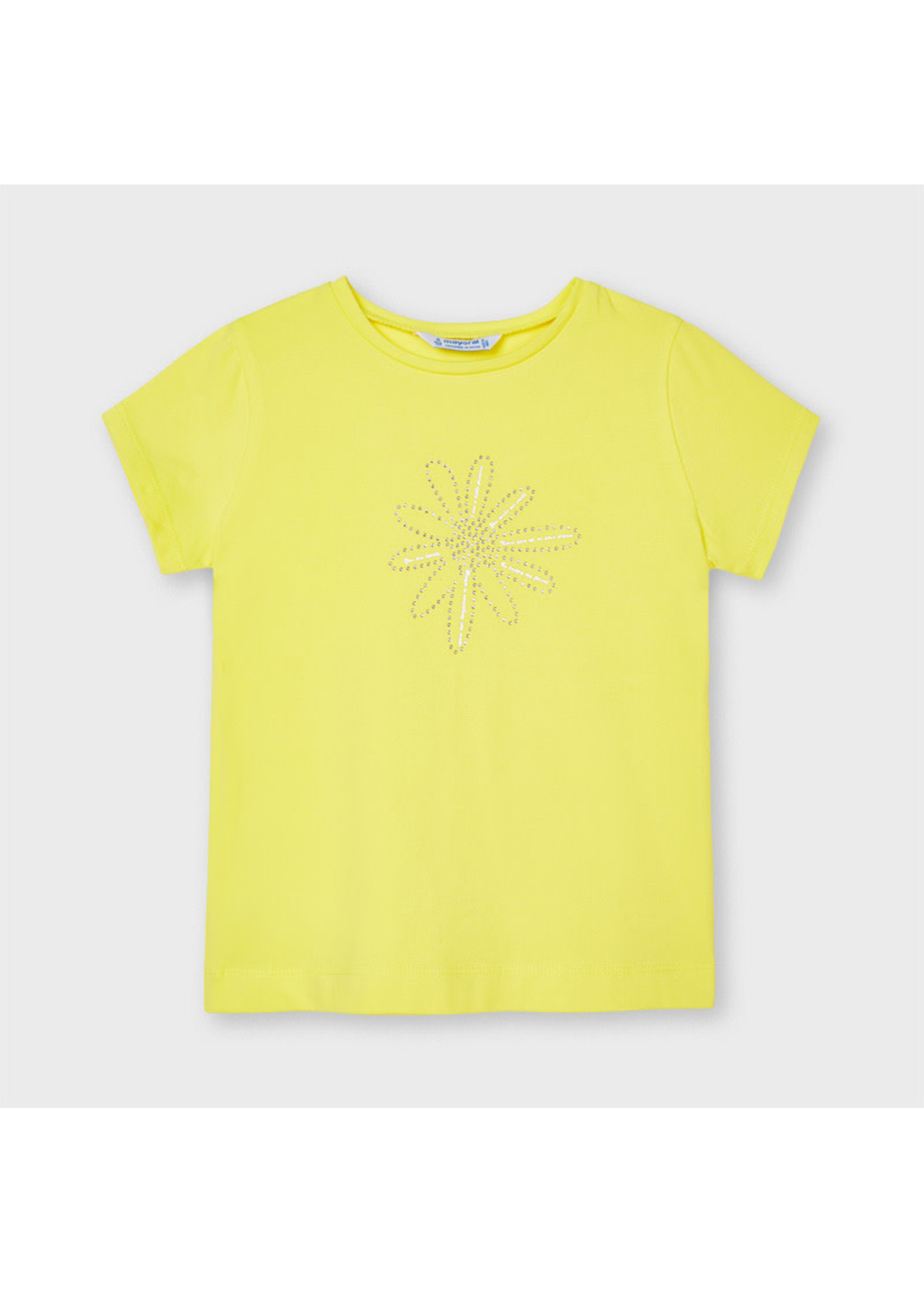 Mayoral Mayoral Basic s/s t-shirt Yellow - 21 00174