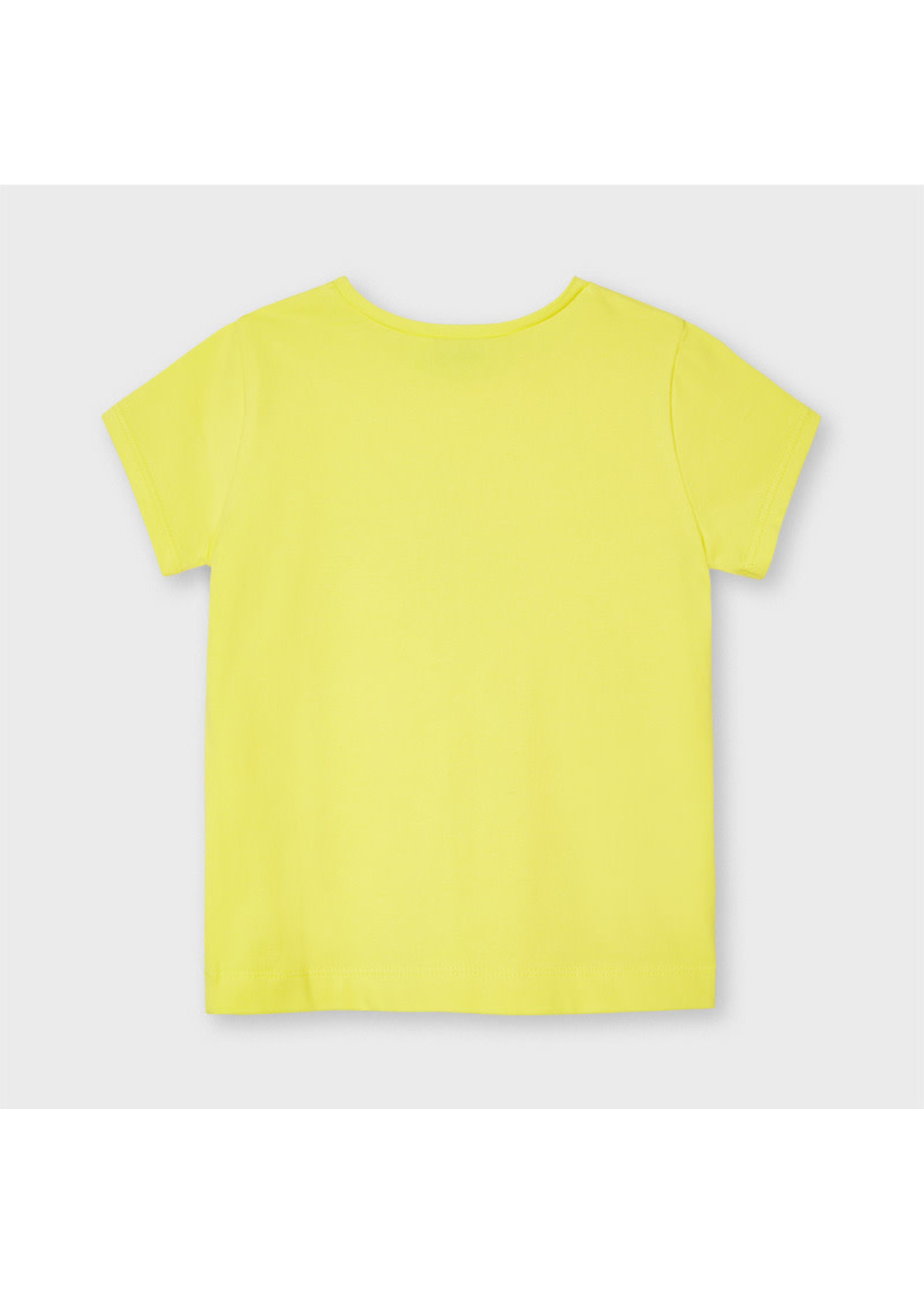 Mayoral Mayoral Basic s/s t-shirt Yellow - 21 00174