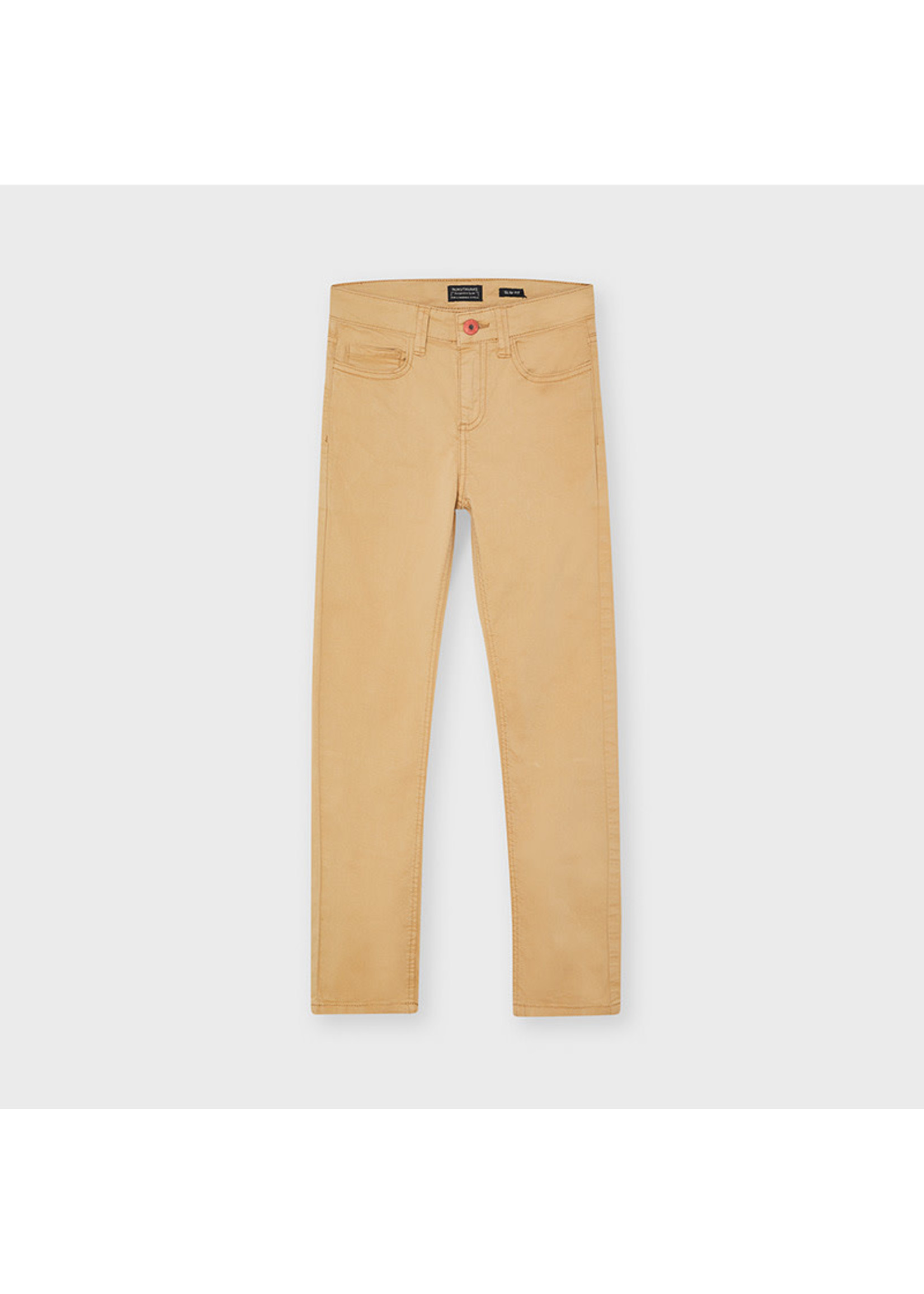 Mayoral Mayoral 5 pocket slim fit basic pant Camel - 21 00520