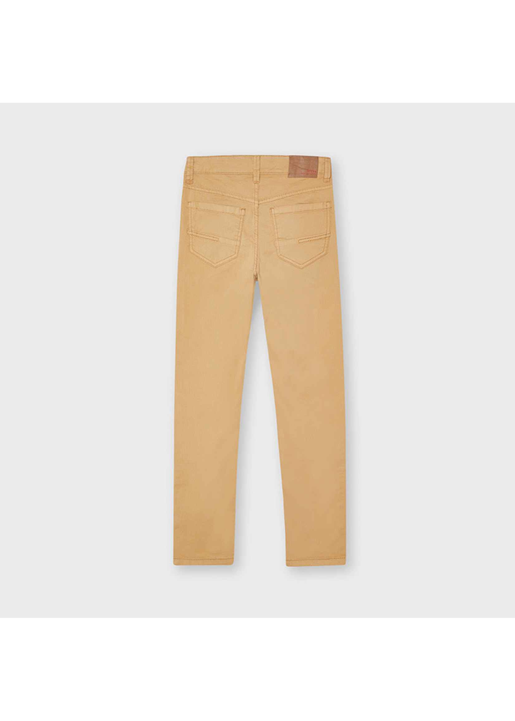 Mayoral Mayoral 5 pocket slim fit basic pant Camel - 21 00520