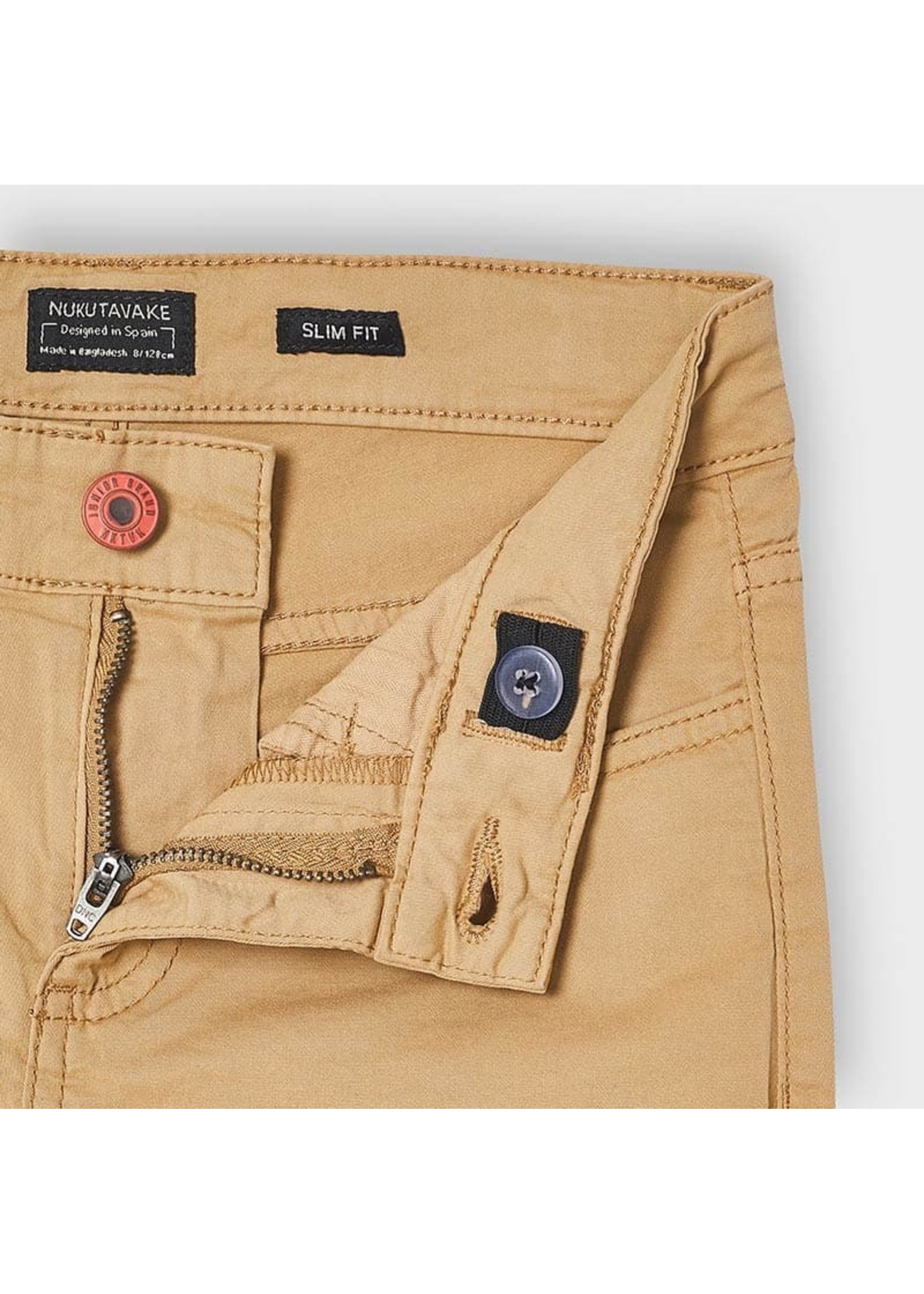 Mayoral Mayoral 5 pocket slim fit basic pant Camel - 21 00520