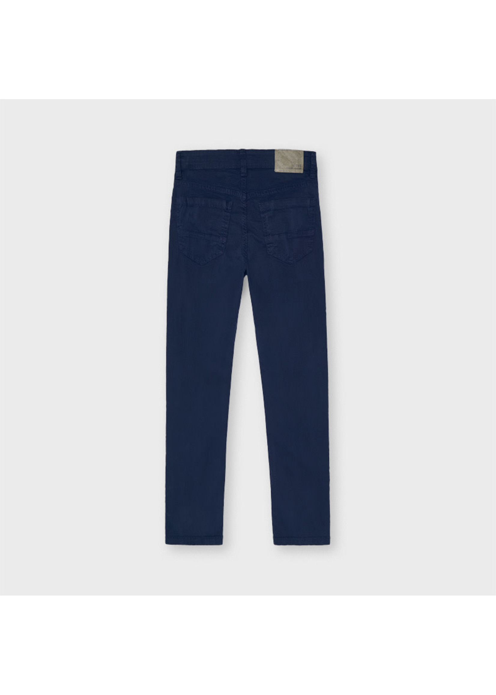 Mayoral Mayoral 5 pocket slim fit basic pant Navy - 21 00520