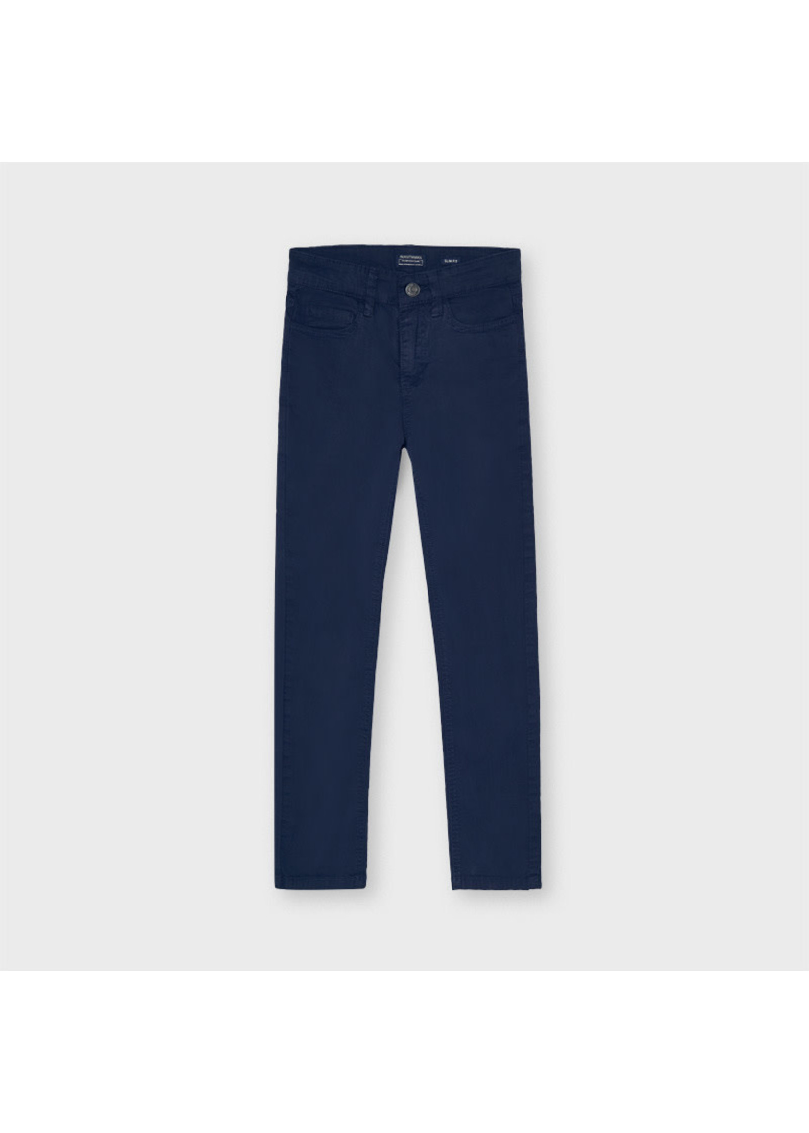 Mayoral Mayoral 5 pocket slim fit basic pant Navy - 21 00520