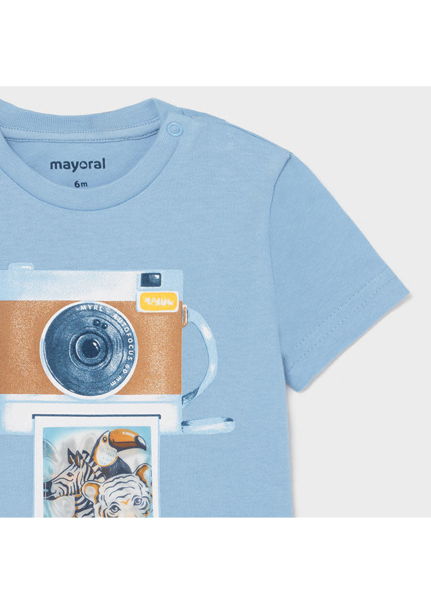 Mayoral Mayoral Lenticular t-shirt s/s Lavender - 21 01003