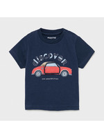 Mayoral Mayoral s/s t-shirt "play" "car" Nautical - 21 01006