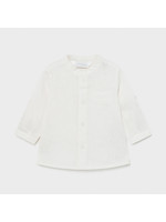 Mayoral Mayoral L/s shirt Cream - 21 01174