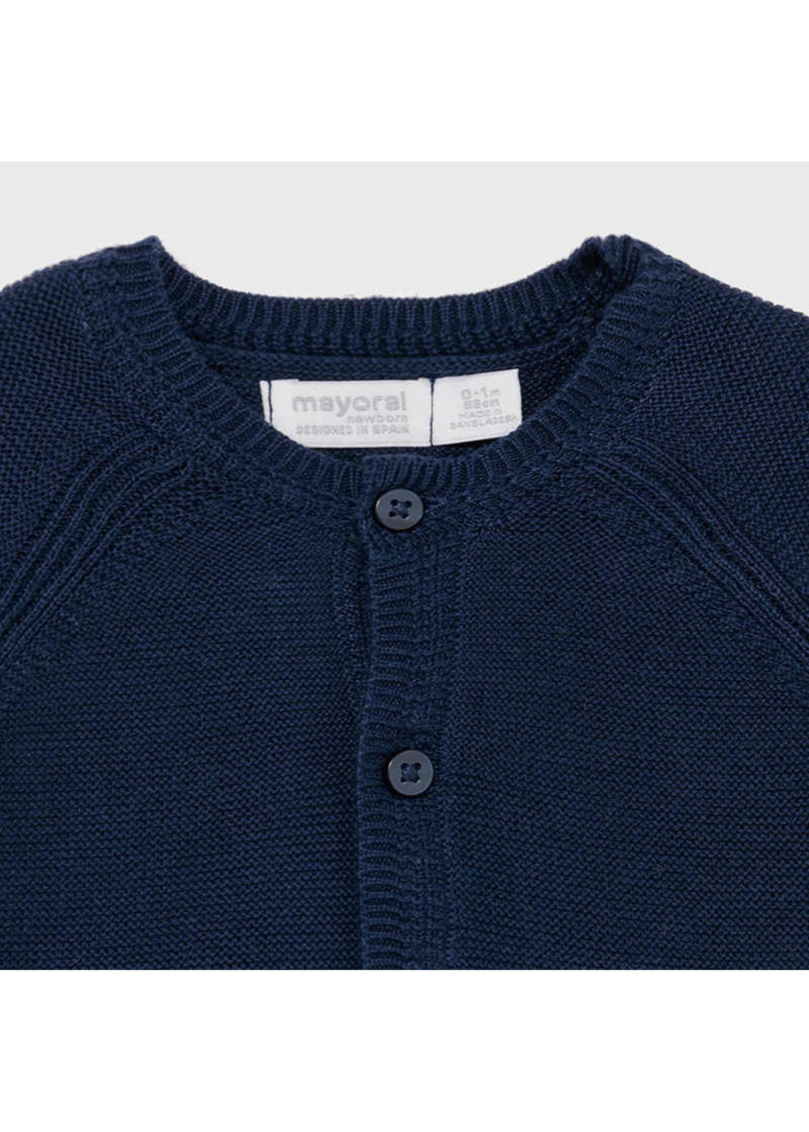 Mayoral Mayoral Knit cardigan Navy - 21 01330