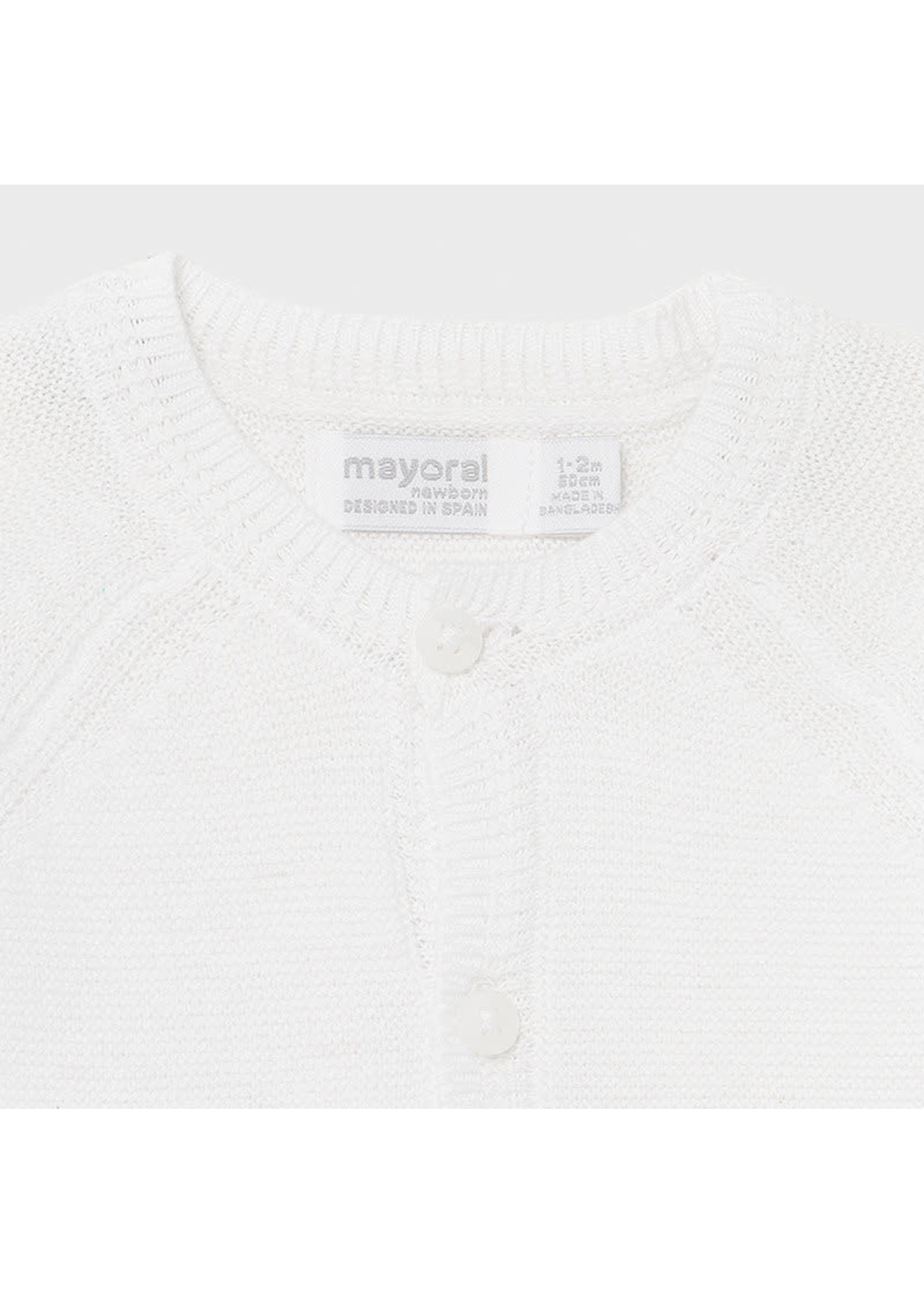 Mayoral Mayoral Knit cardigan White - 21 01330