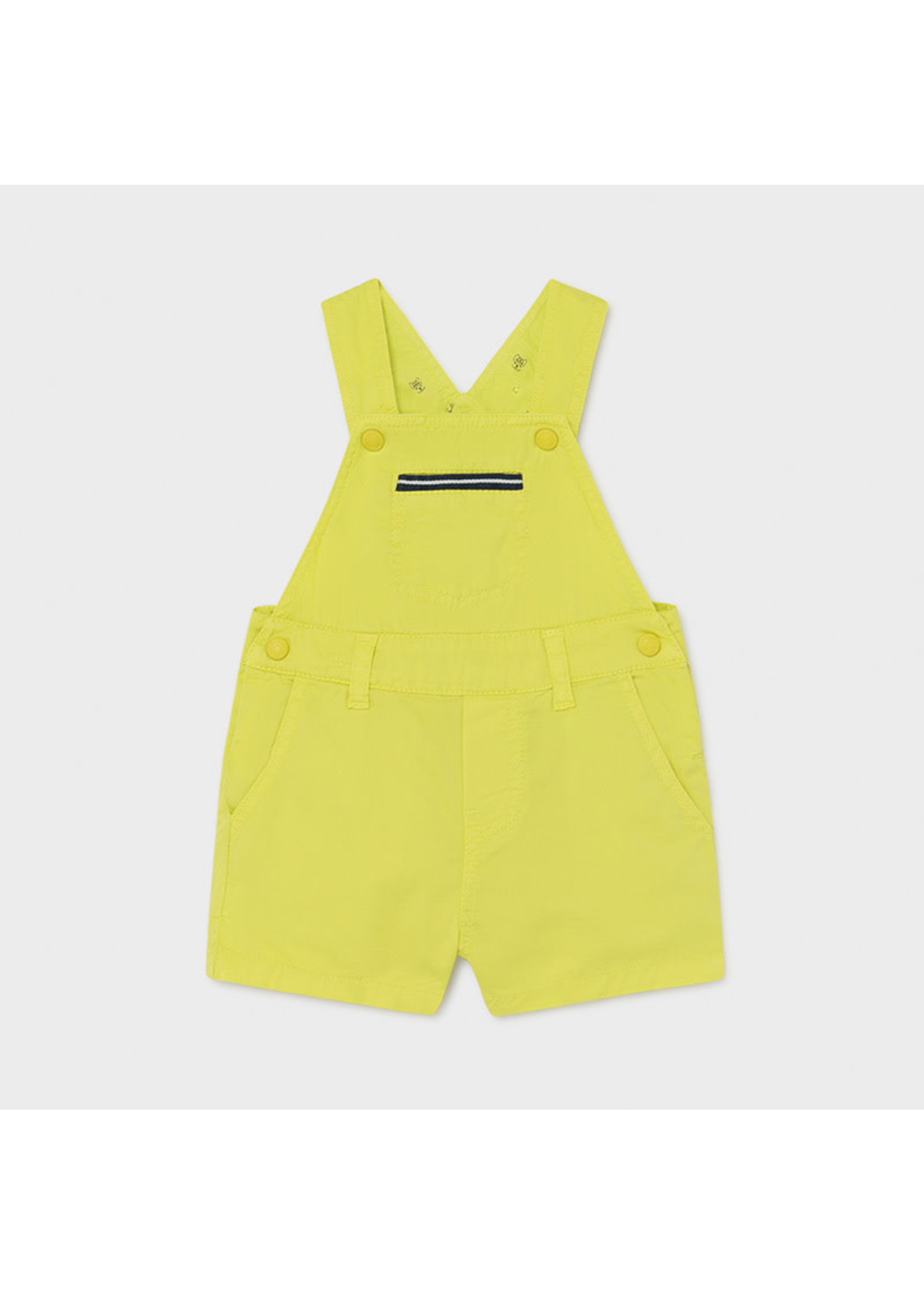 Mayoral Mayoral Twill short overalls Lime - 21 01663