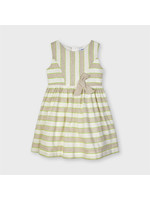 Mayoral Mayoral Stripes linen dress Linen - 21 03919