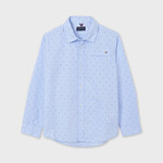 Mayoral Mayoral L/s shirt Lightblue - 21 06117