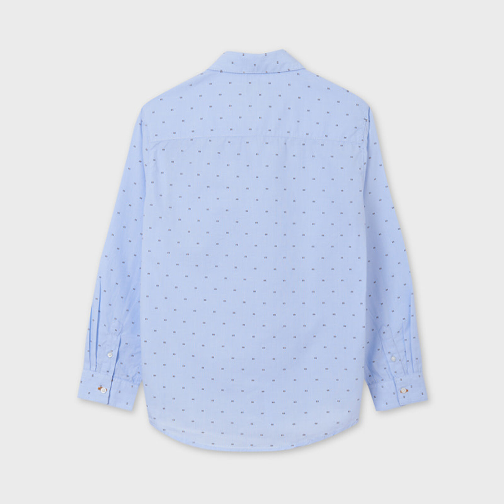 Mayoral Mayoral L/s shirt Lightblue - 21 06117