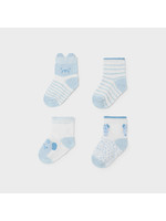 Mayoral Mayoral 4pc set socks Sky - 21 09360