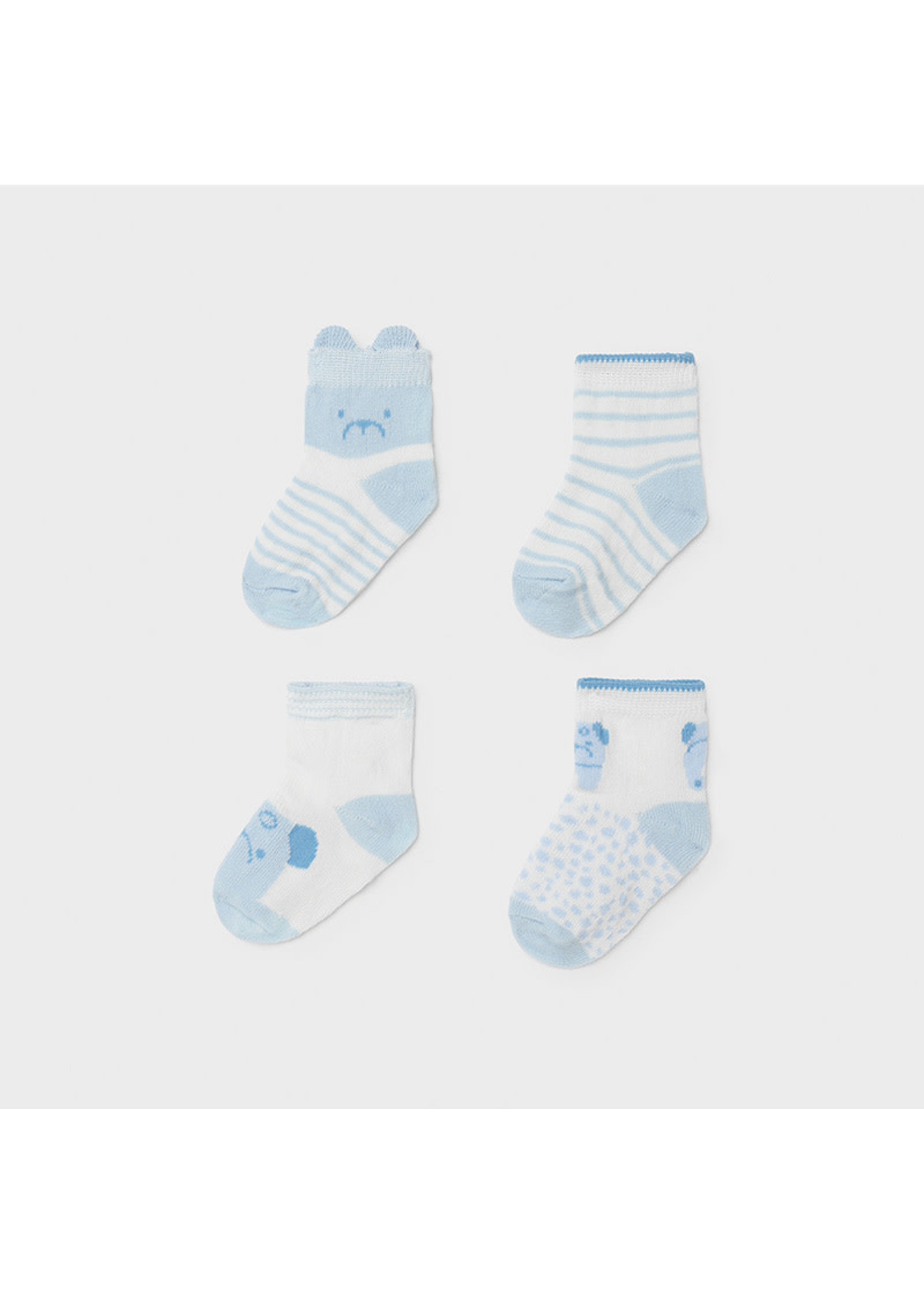 Mayoral Mayoral 4pc set socks Sky - 21 09360