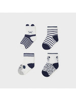 Mayoral Mayoral 4pc set socks Navy - 21 09360