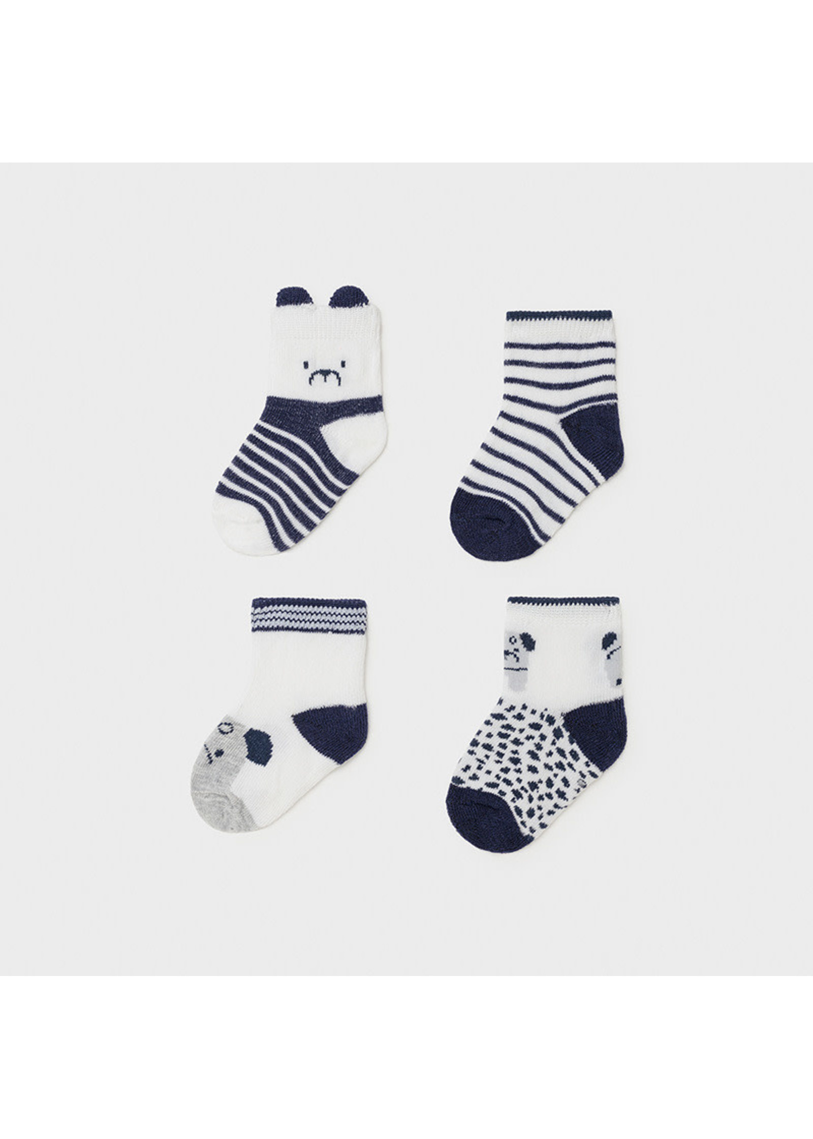 Mayoral Mayoral 4pc set socks Navy - 21 09360