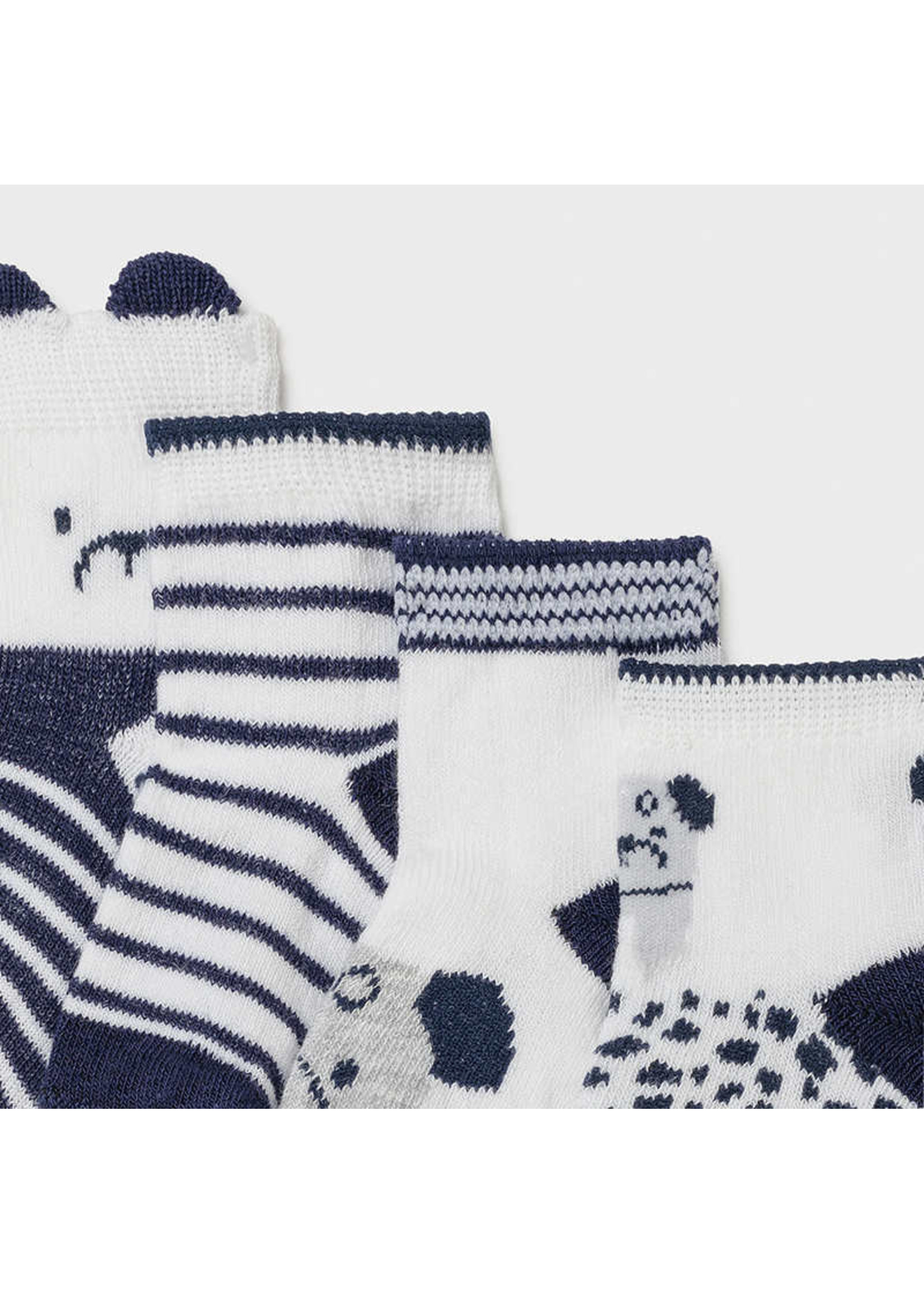 Mayoral Mayoral 4pc set socks Navy - 21 09360