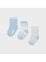 Mayoral Mayoral Set 3 socks Sky - 21 09362