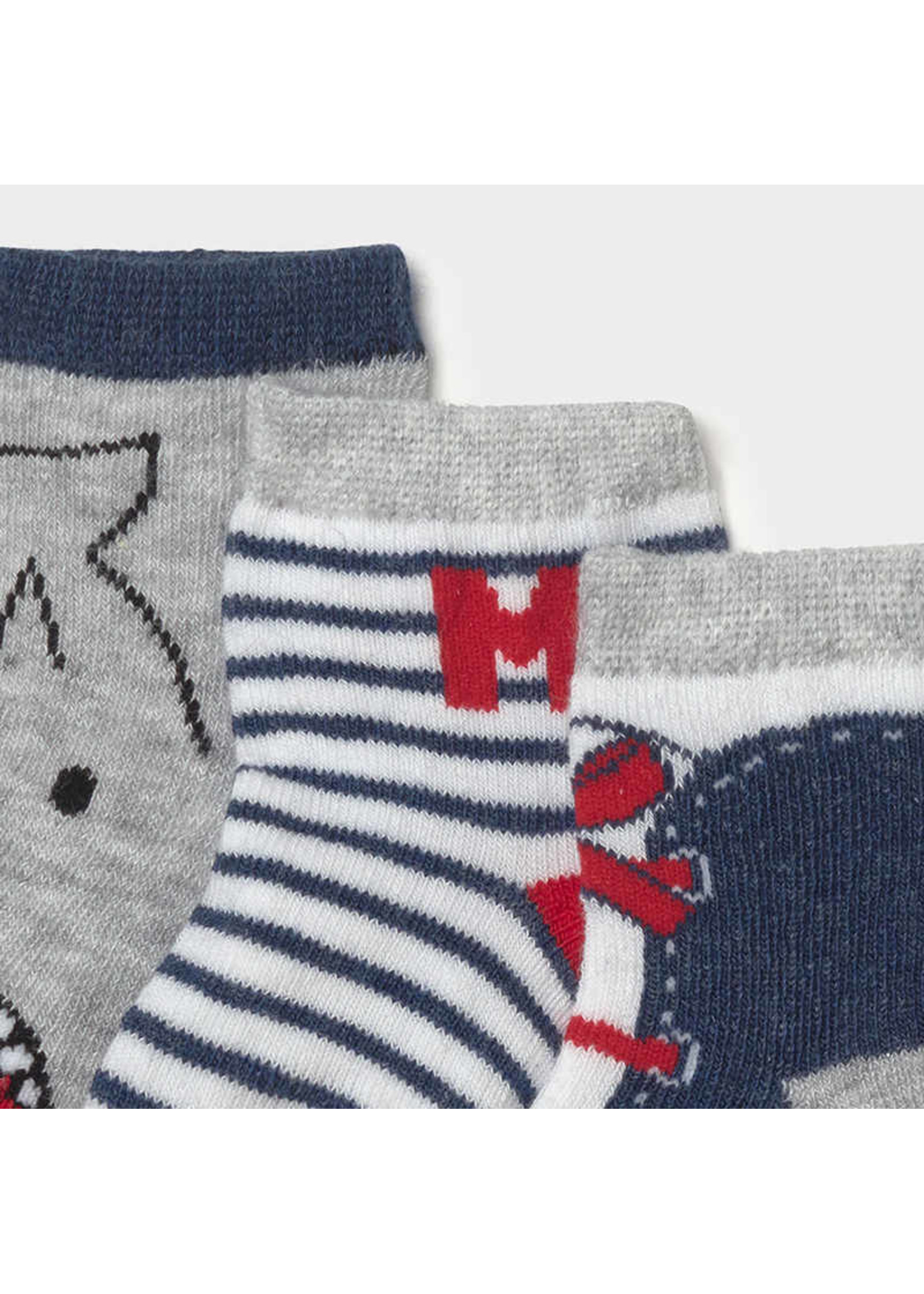 Mayoral Mayoral Set of 6 socks Indigo - 21 09363