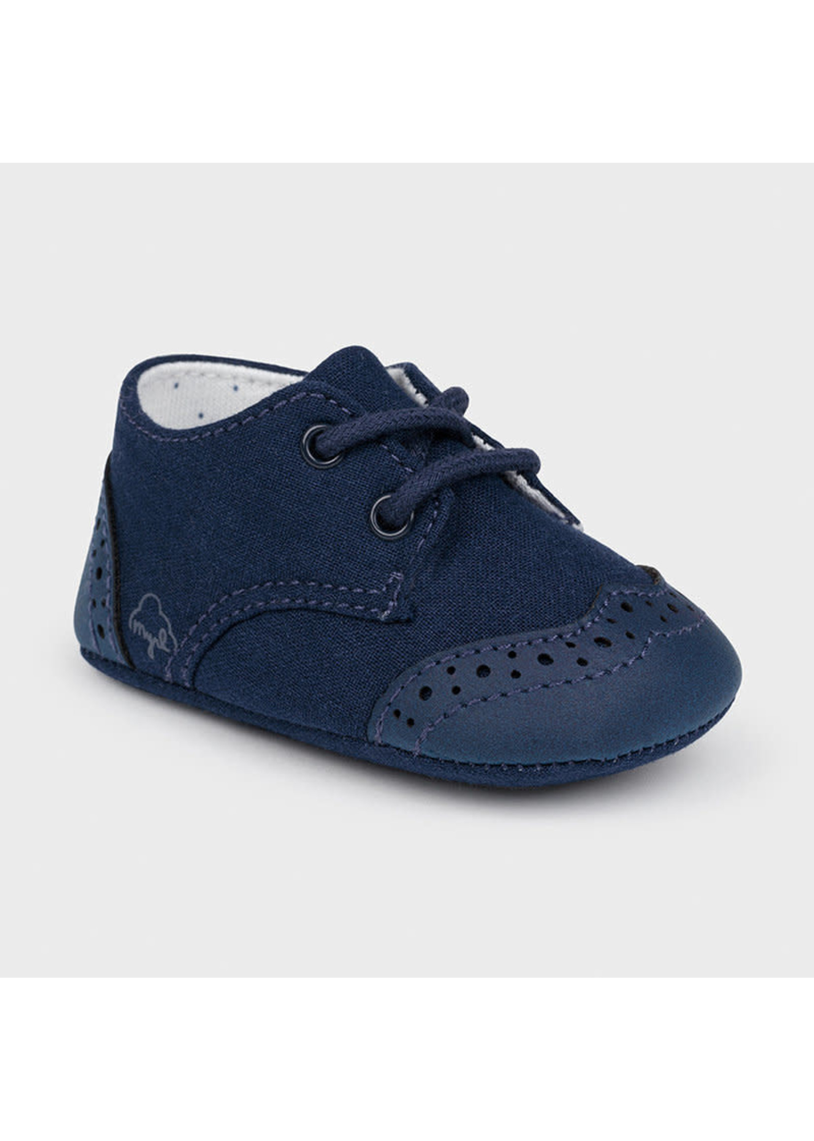 Mayoral Mayoral Mixed texture shoe Navy - 21 09391