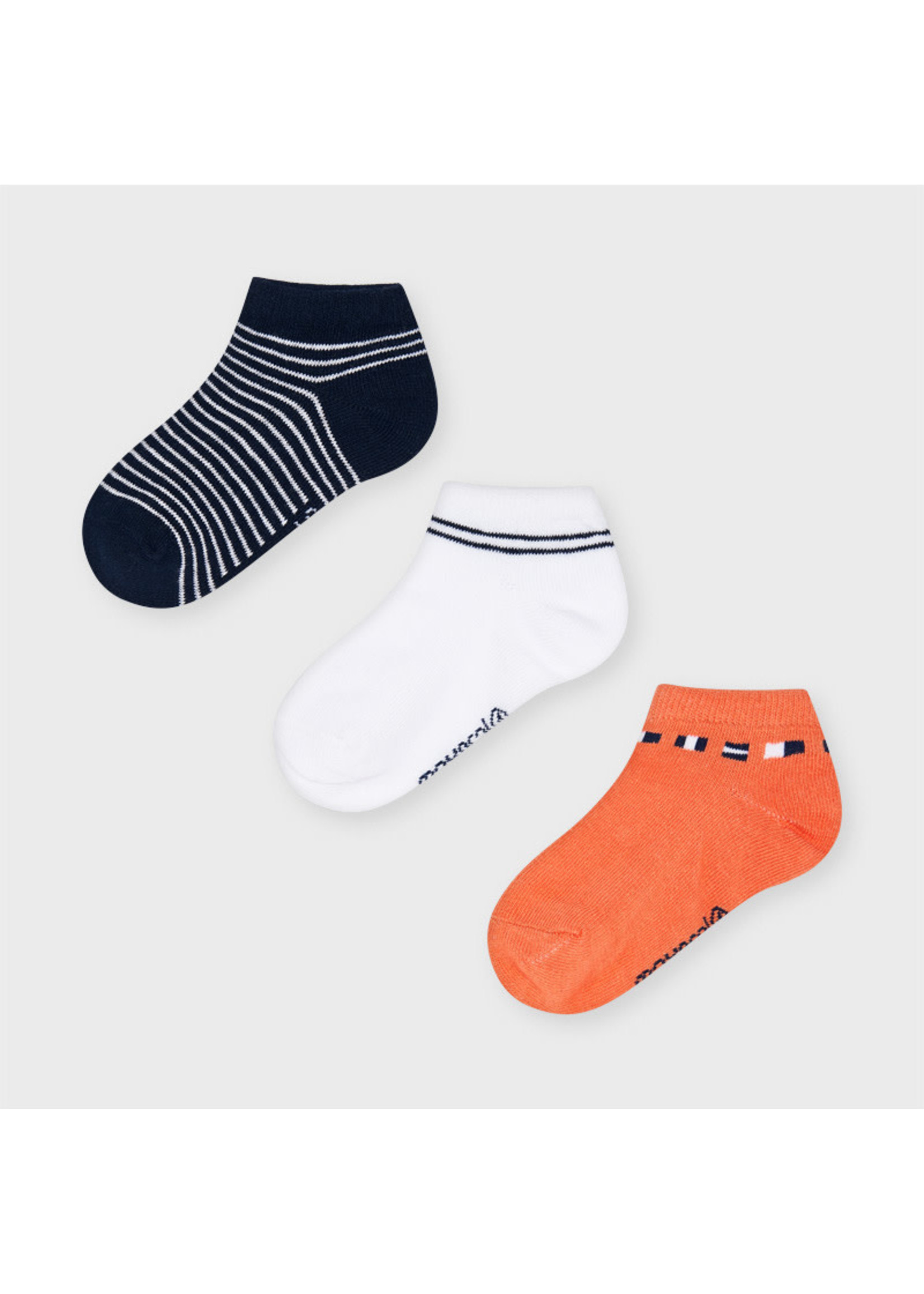 Mayoral Mayoral 3 socks set Apricot - 21 10052