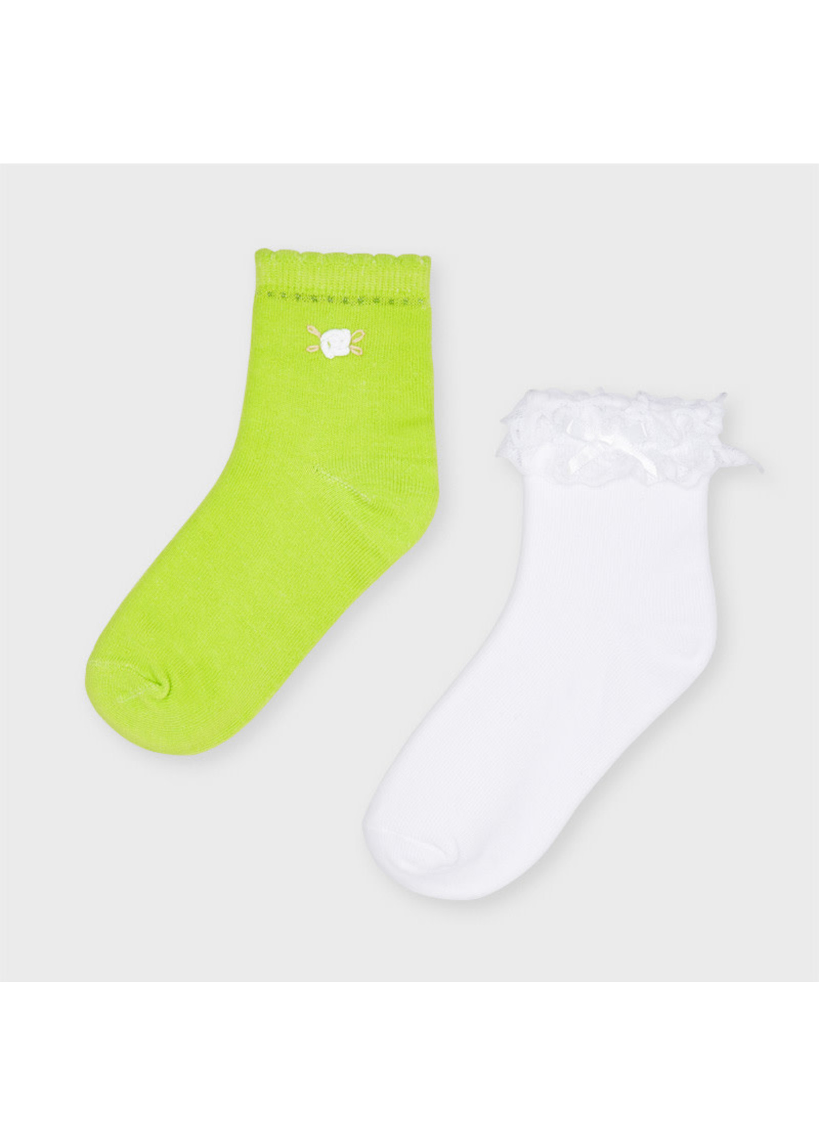 Mayoral Mayoral 2 socks set Pistachio - 21 10056