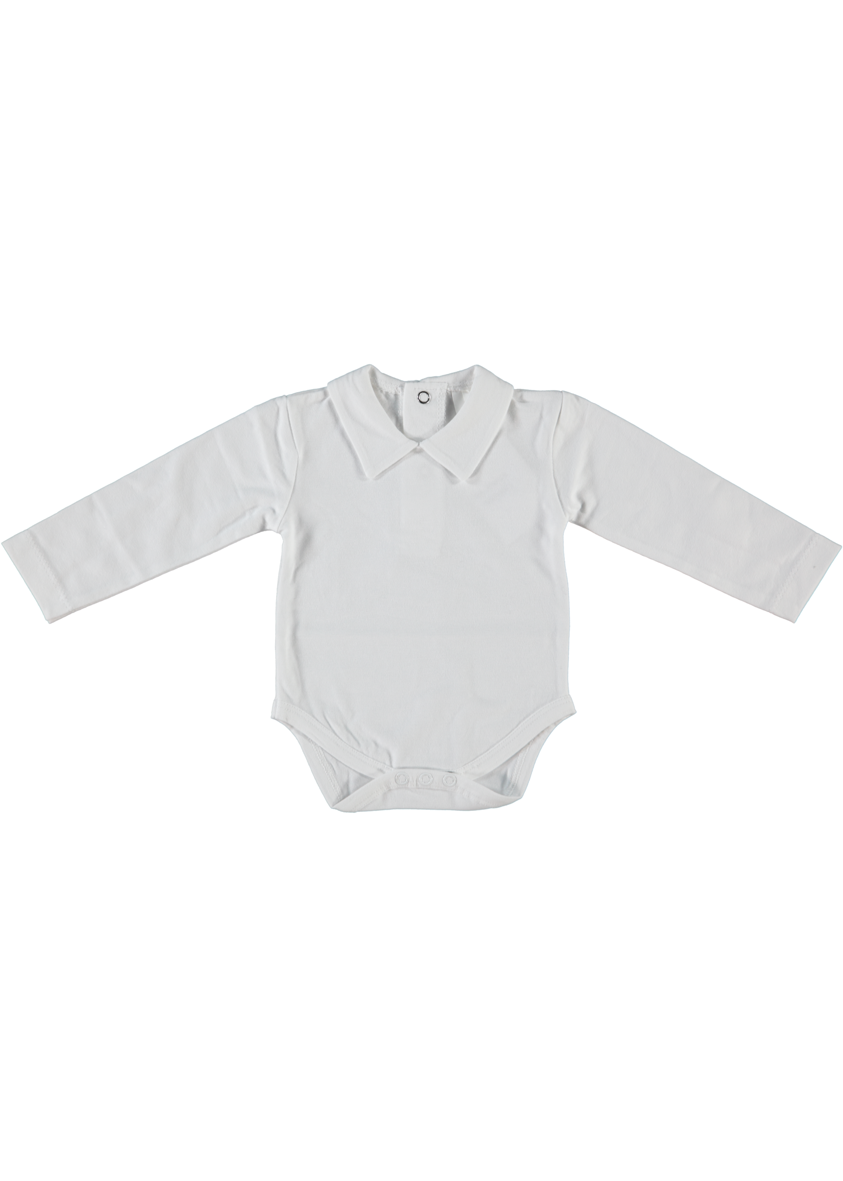 Klein Klein Romper off white gebreid met kraagje