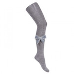 Condor Condor Maillots grijs met  fluwelen strikken