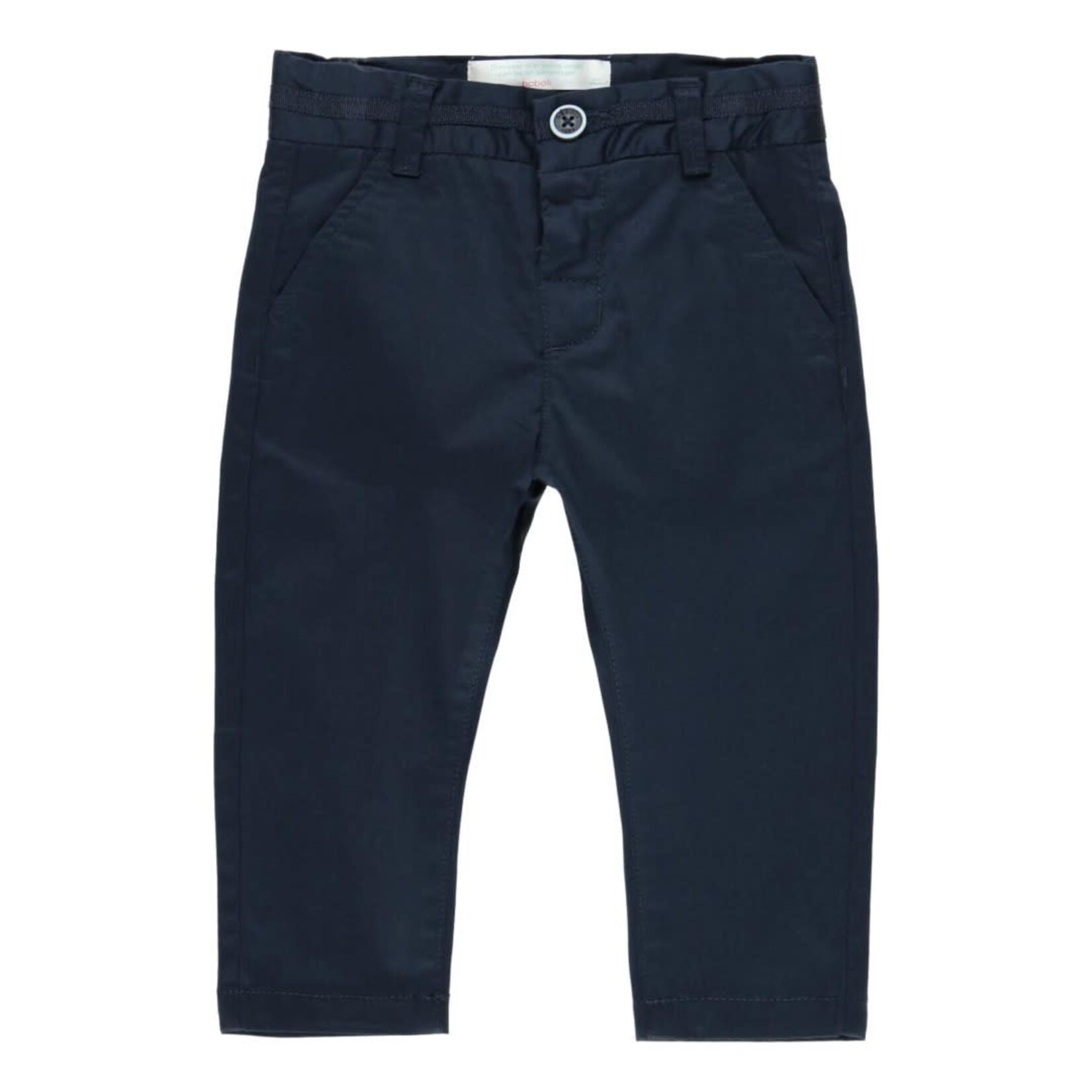 Boboli Boboli Stretch satin trousers for baby boy NAVY 712178