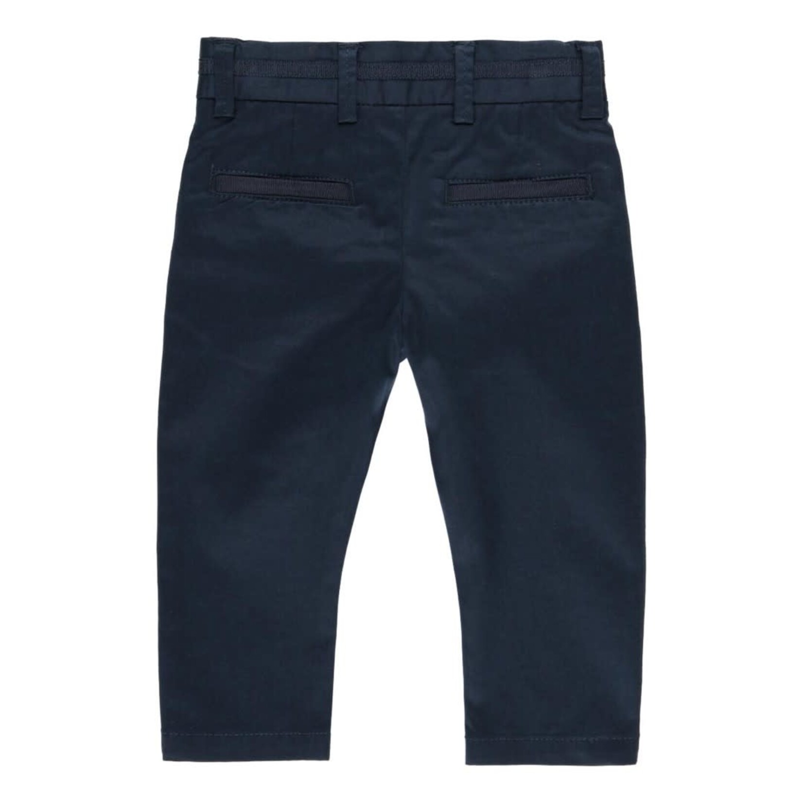 Boboli Boboli Stretch satin trousers for baby boy NAVY 712178