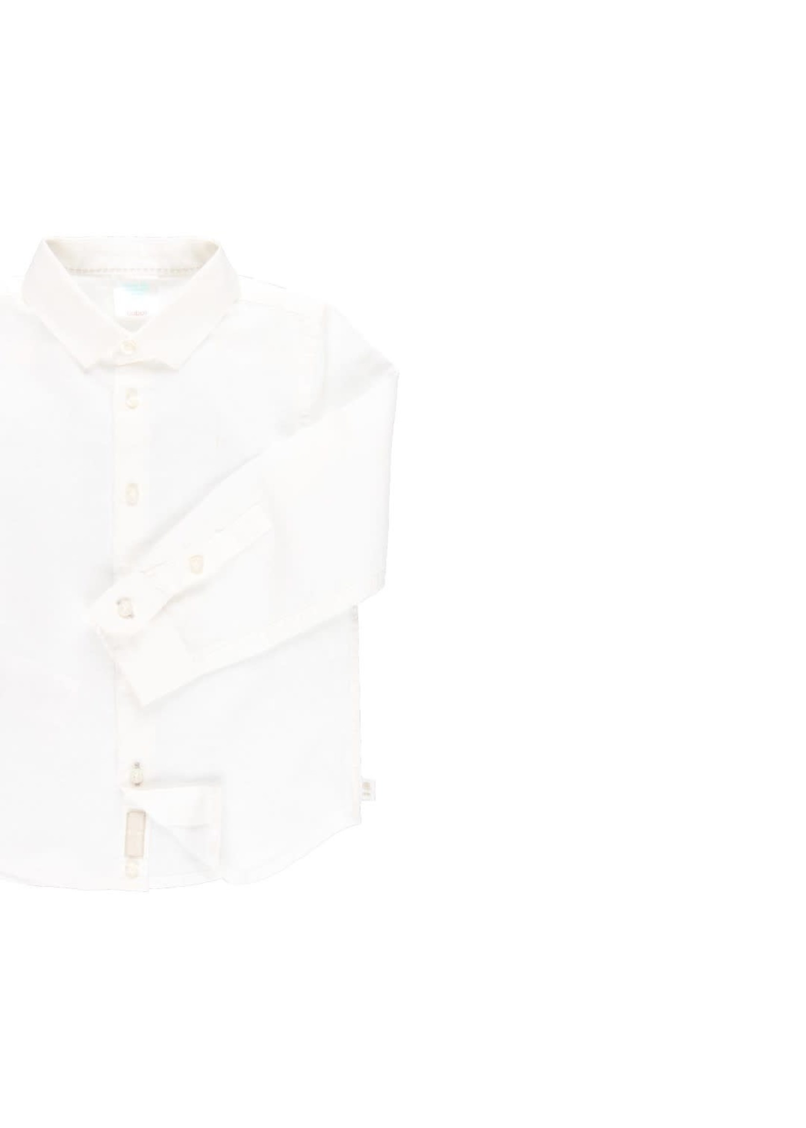 Boboli Boboli Linen shirt long sleeves for boy WHITE 732002