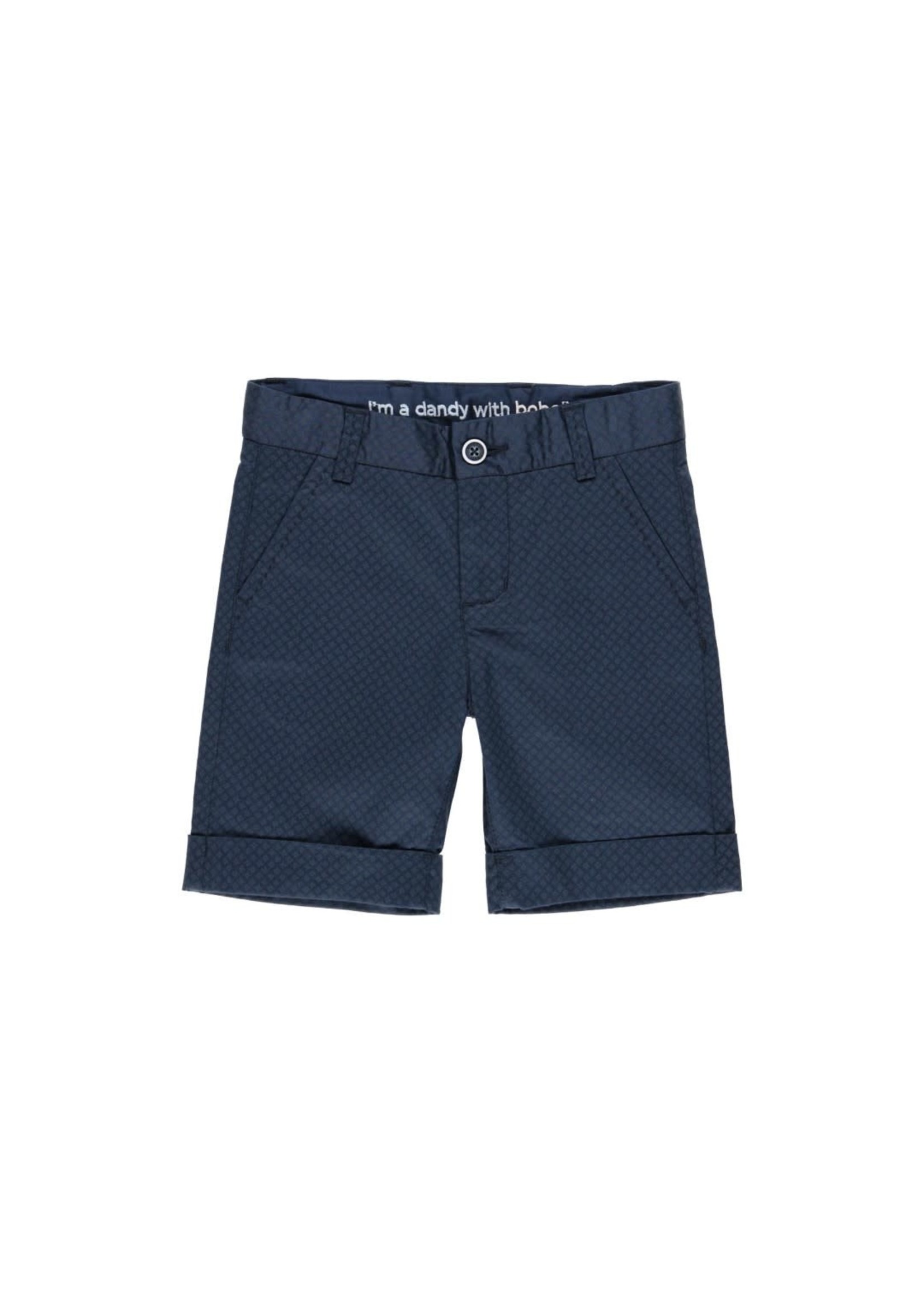 Boboli Boboli Satin bermuda shorts stretch for boy print 732204